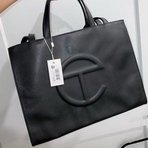 Authentic Telfar Black Handbag